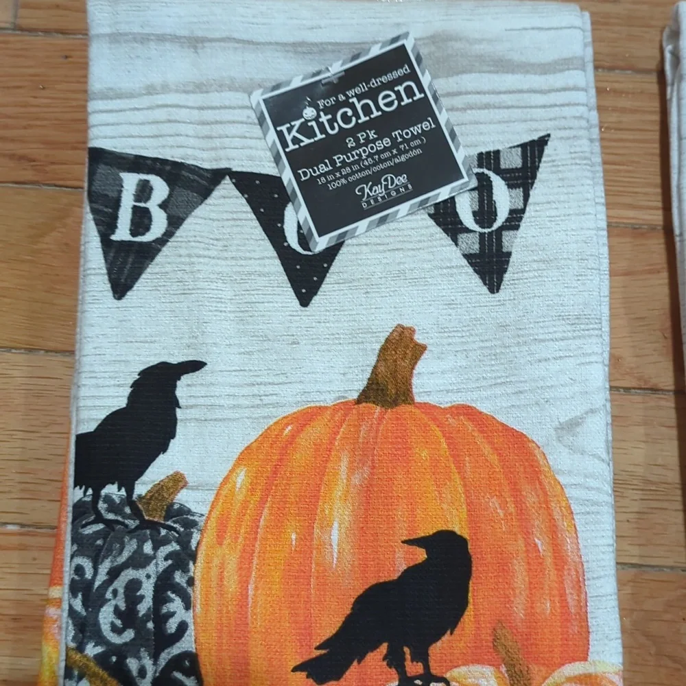 NWT Kay Dee Designs (2) 2pk Towel 18